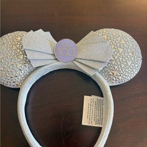 Disney Exclusive “Cast Member” 100 Anniversary Mouse Ears Headband